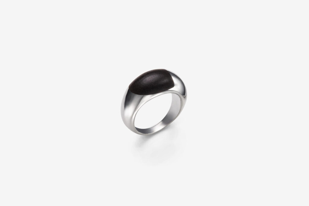 Bruna ring S, <em>Ebony</em>